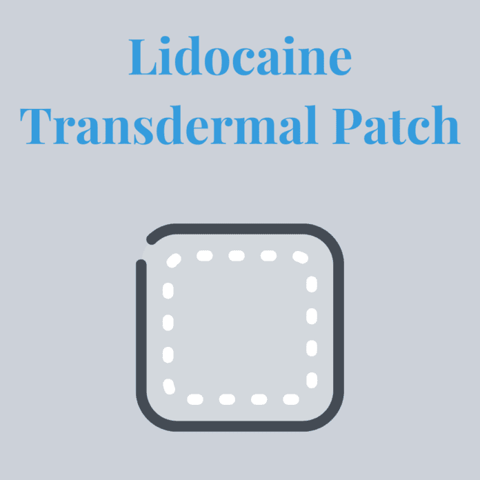 Lidocaine Transdermal Patch